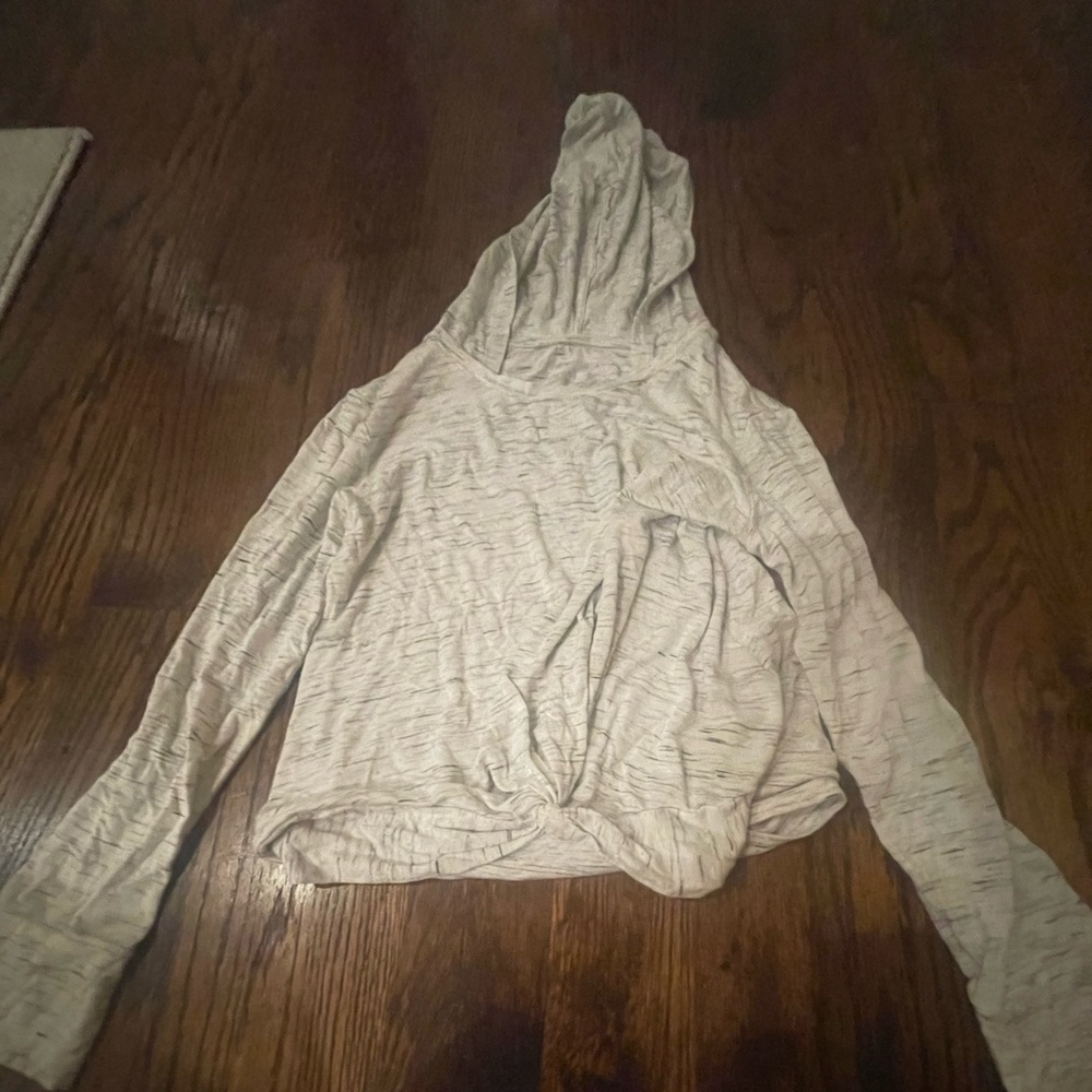 Zella black and white sweatshirt.